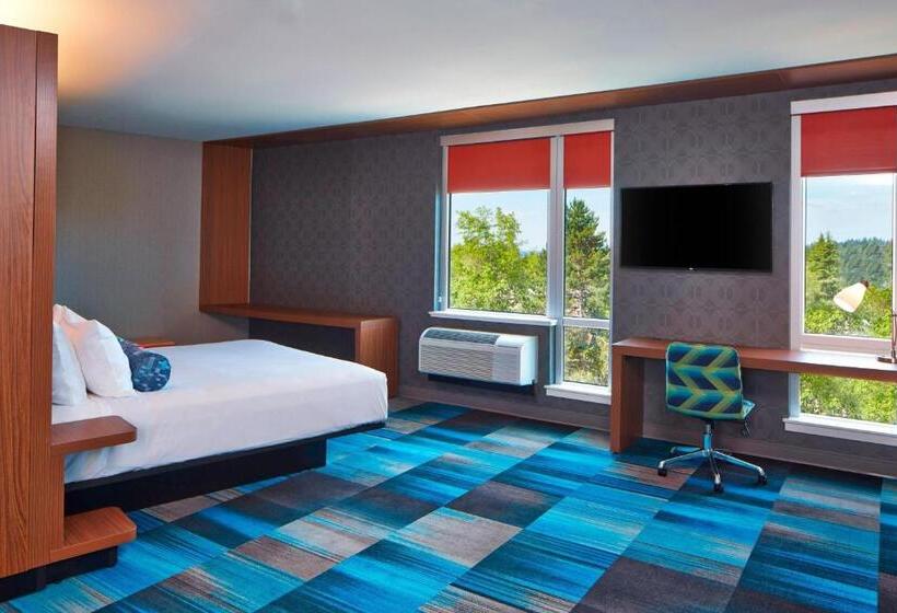 غرفة قياسية سرير كينج, Aloft Seattle Redmond