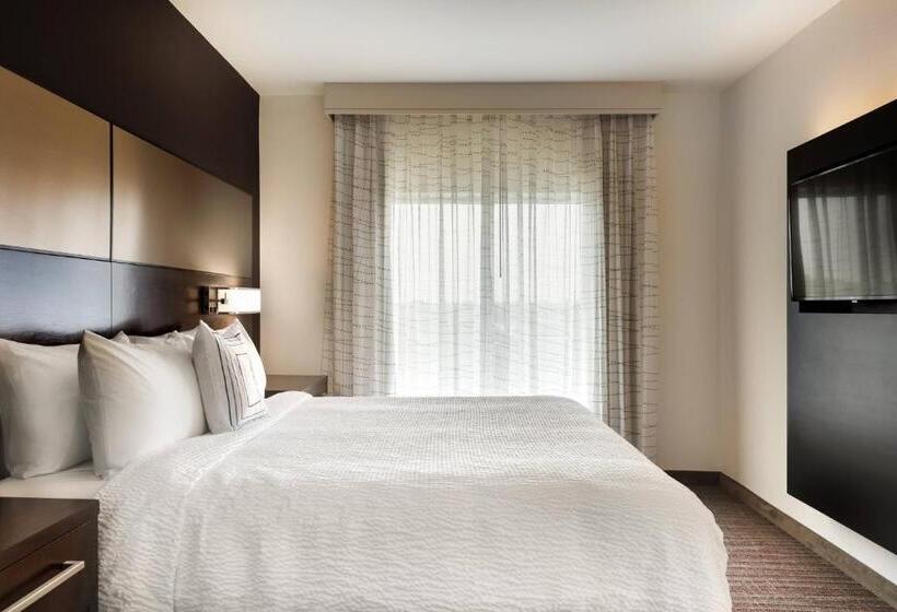 带大床的套房, Residence Inn By Marriott Dallas Plano/richardson At Coit Rd