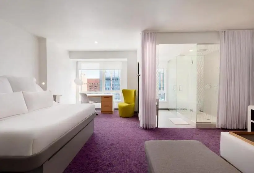 اتاق استاندارد با تخت بزرگ, Yotel Boston
