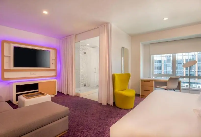 اتاق استاندارد با تخت بزرگ, Yotel Boston