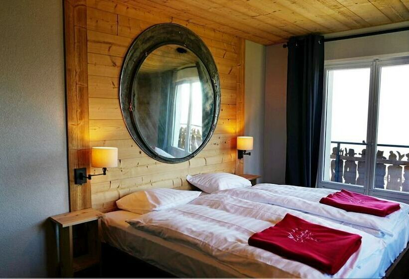 シャレー1寝室, Le Coucou Hotel Restaurant & Lounge Bar