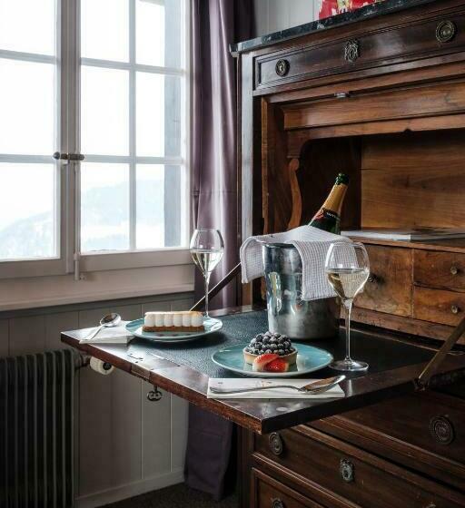 シャレー1寝室, Le Coucou Hotel Restaurant & Lounge Bar