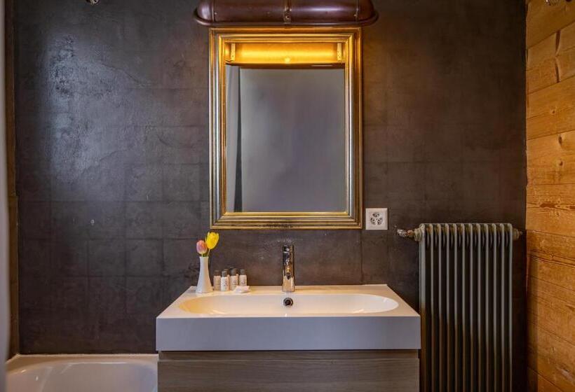 シャレー1寝室, Le Coucou Hotel Restaurant & Lounge Bar