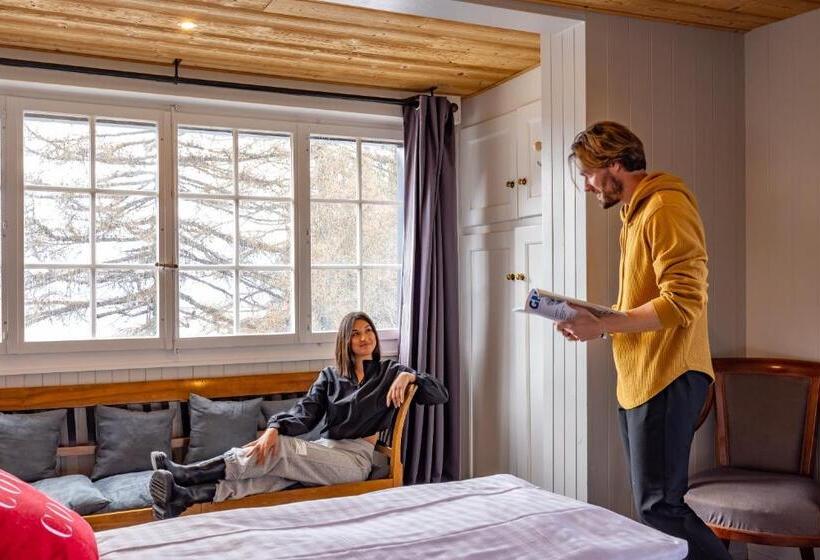 シャレー1寝室, Le Coucou Hotel Restaurant & Lounge Bar