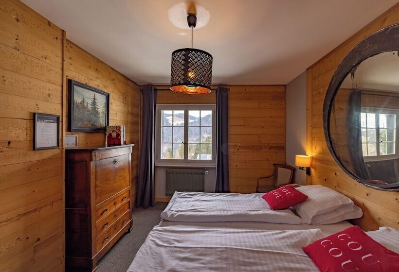 シャレー1寝室, Le Coucou Hotel Restaurant & Lounge Bar