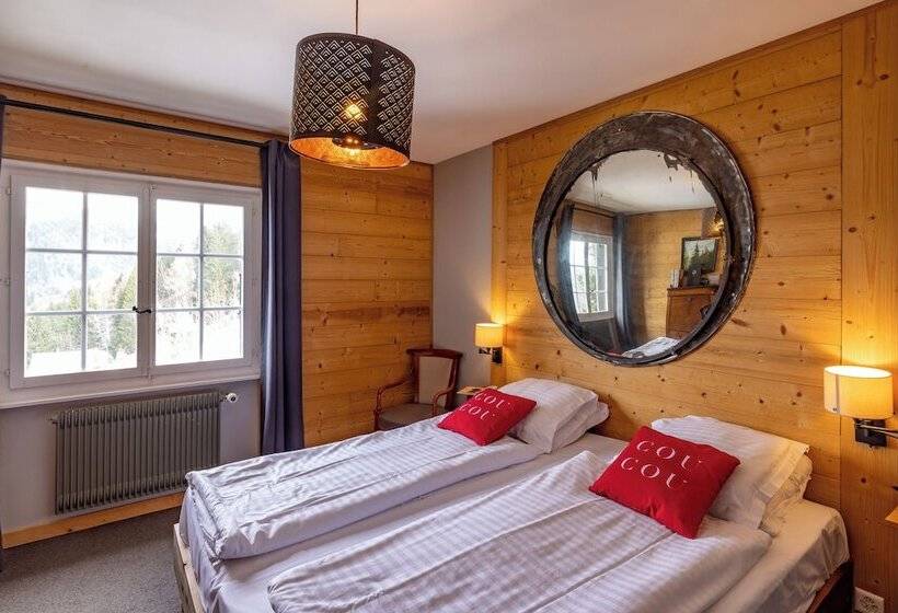 シャレー1寝室, Le Coucou Hotel Restaurant & Lounge Bar