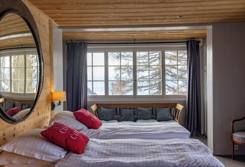 シャレー1寝室, Le Coucou Hotel Restaurant & Lounge Bar