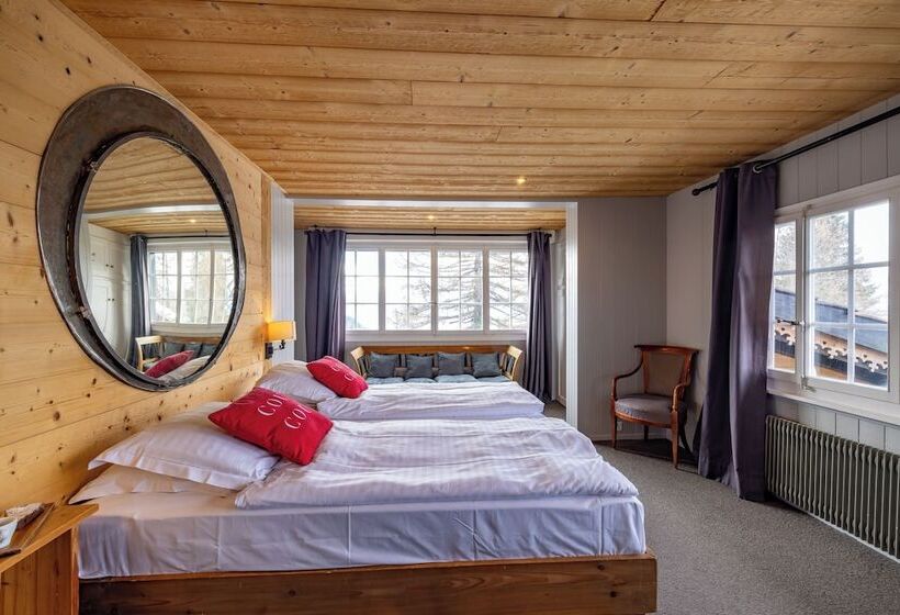 シャレー1寝室, Le Coucou Hotel Restaurant & Lounge Bar