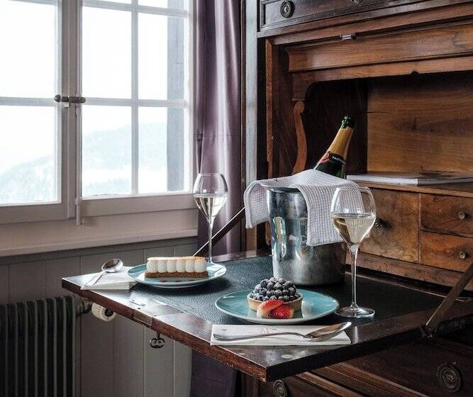 シャレー1寝室, Le Coucou Hotel Restaurant & Lounge Bar