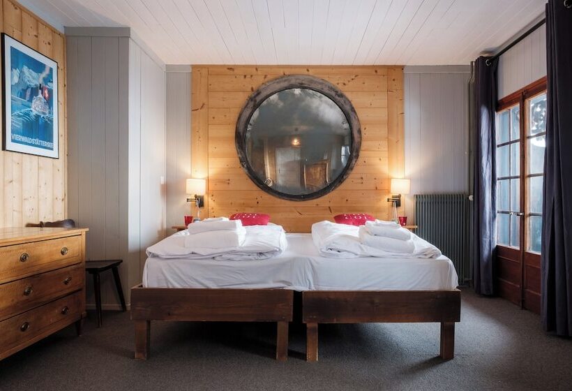 シャレー1寝室, Le Coucou Hotel Restaurant & Lounge Bar