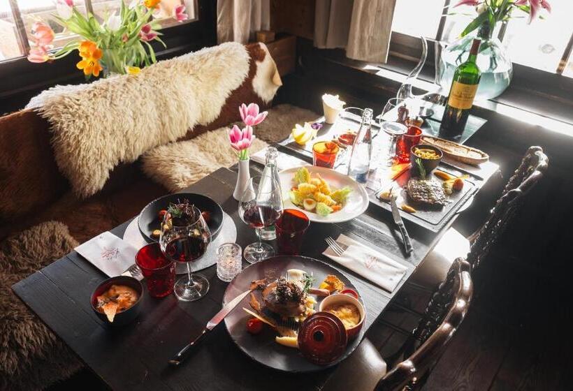 シャレー1寝室, Le Coucou Hotel Restaurant & Lounge Bar