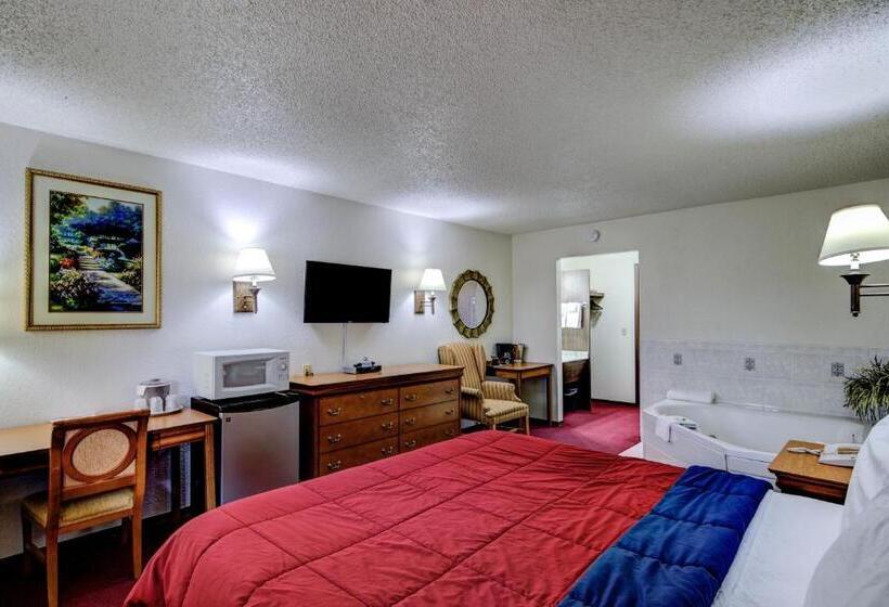 キングサイズベッドのスタンダードルーム, Bloomer Inn & Suites