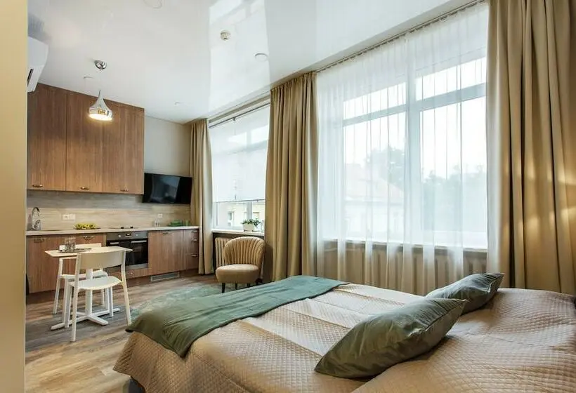 آپارتمان 1 خوابه, Old Town Trio Hostel Rooms