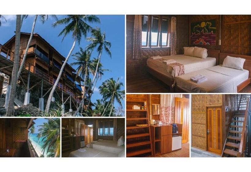 בקתה סטנדרטית עם נוף לים, Freddies Santai Sumurtiga