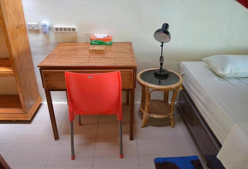 דירת דלוקס חדר שינה 1 עם נוף לים, Freddies Santai Sumurtiga