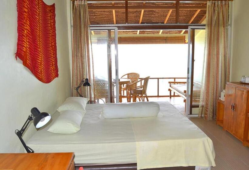 דירת דלוקס חדר שינה 1 עם נוף לים, Freddies Santai Sumurtiga