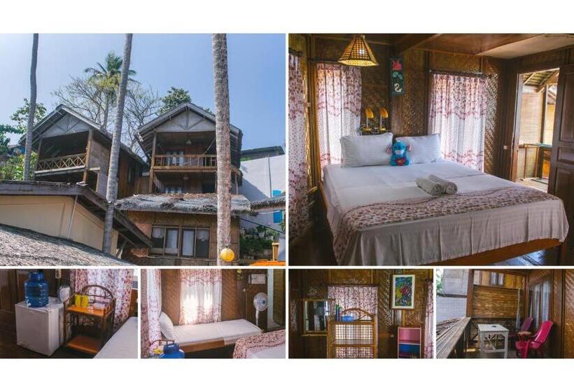 בקתה סטנדרטית עם נוף לים, Freddies Santai Sumurtiga