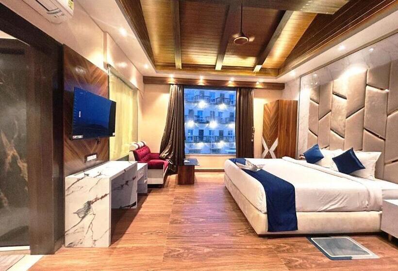 オーシャンビューデラックスルームバルコニー付き, Barsha Beach Resorts And Spa