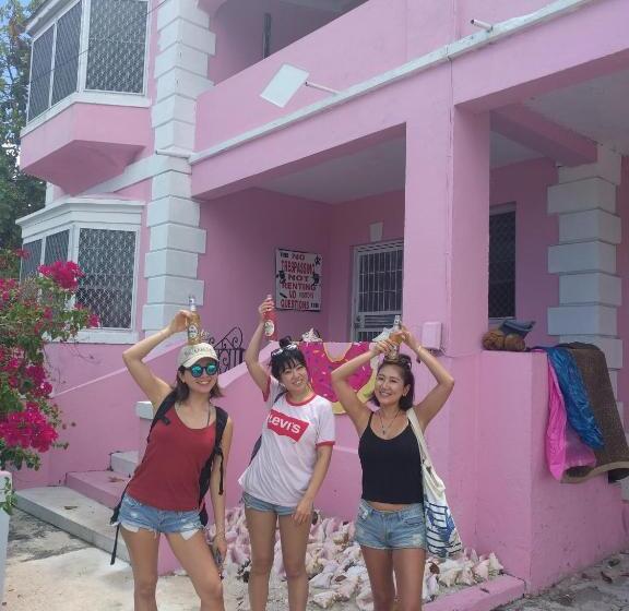 اتاق خانوادگی با چشم‌انداز باغ, Da Pink And White Palace