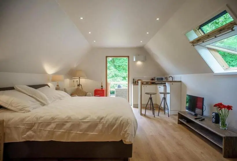 ガーデンビューデラックスルーム, Villa Magdalena Eeklo
