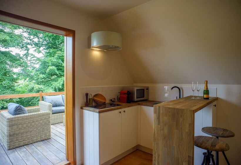 חדר דלוקס נוף לגינה, Villa Magdalena Eeklo