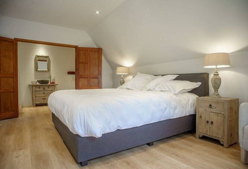 חדר דלוקס נוף לגינה, Villa Magdalena Eeklo