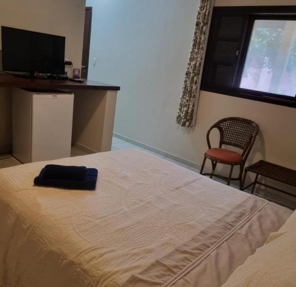 Familiekamer met Uitzicht op de Tuin, Pousada Casa Da Onça