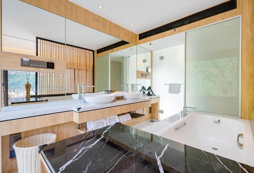 غرفة قياسية سرير ملكى, Ctrip Country Retreats   Henan Anyang Linzhou Shibanyan