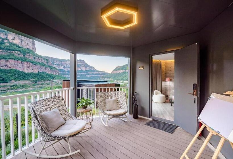 غرفة عائلية, Ctrip Country Retreats   Henan Anyang Linzhou Shibanyan