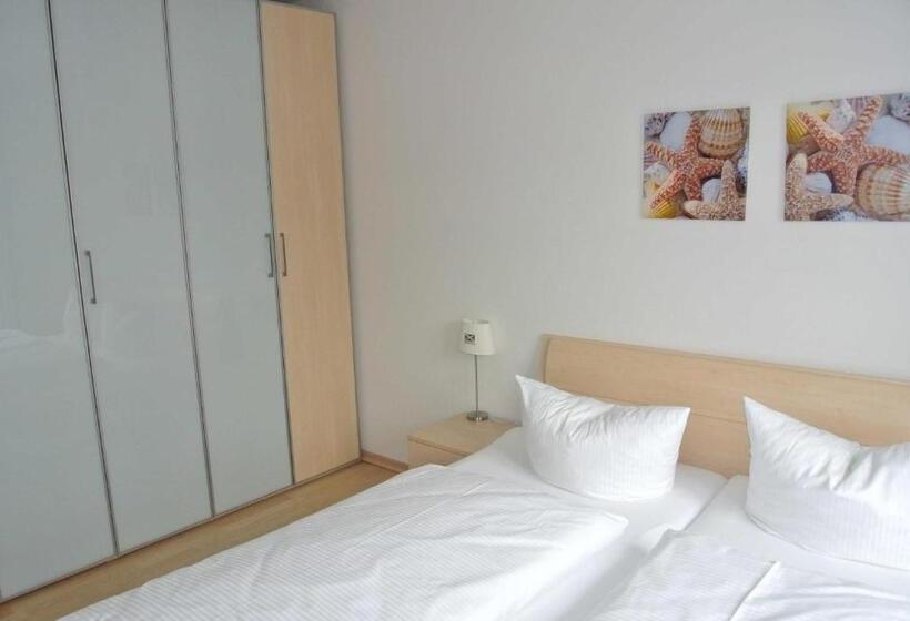 バルコニー付き１ベッドルームアパートメント, Residenz Strandkrone 15