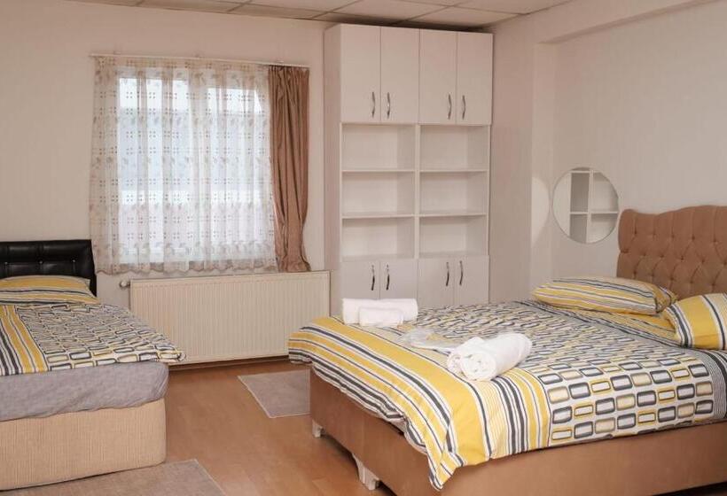 آپارتمان خانوادگی 2 خوابه, şehrin Ortasında Uygun Ve Aile İçin Apart