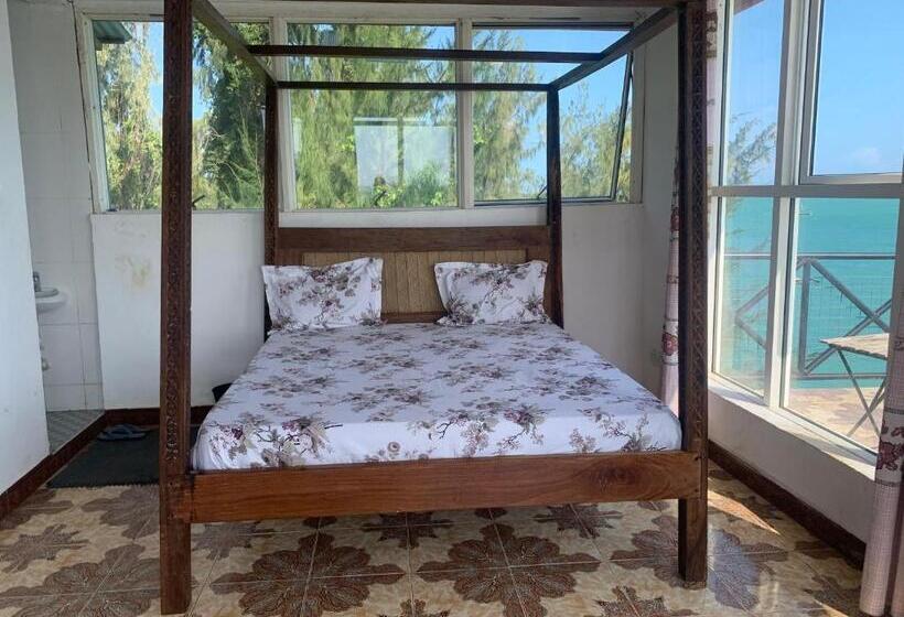 غرفة ديلوكس مطلّة علي البحر, Suna Kwa Mwinyi Lodge