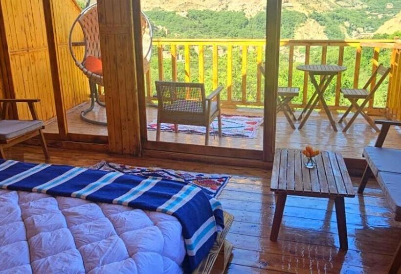 バルコニー付きスタンダードルーム, Imlil Bangalon