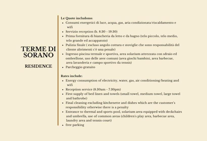 آپارتمان 2 خوابه, Residence With Thermal Pools In Sorano