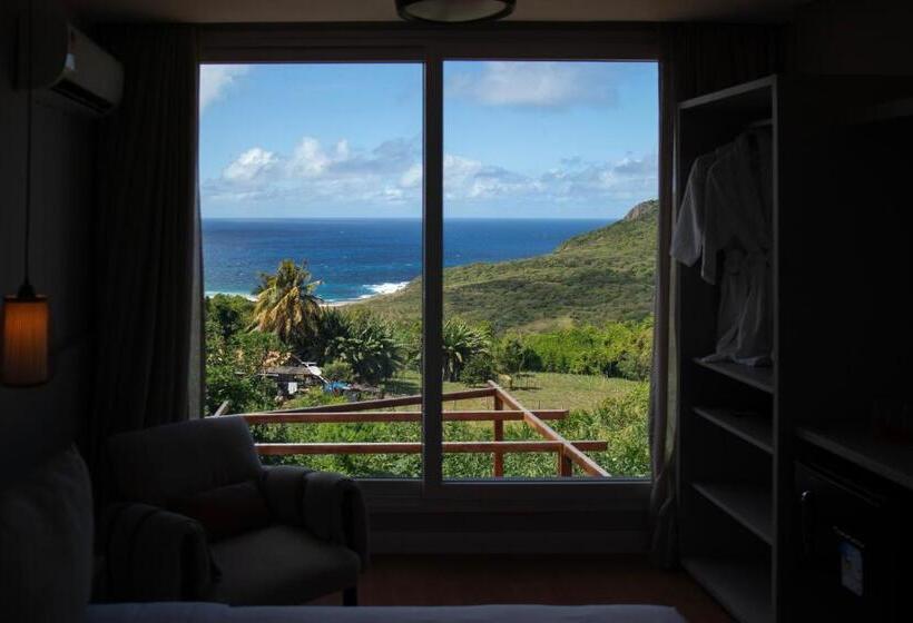 סוויטת דלוקס נוף לים, Pousada Triângulo Grega