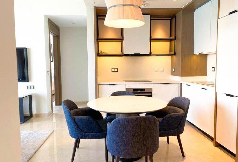 Deluxe Suite Sea View, Serviced Apartments At Address Beach Resort Marassi