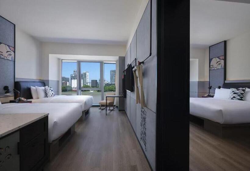 Номер Стандарт Вид на Море, Moxy Ningbo Old Bund