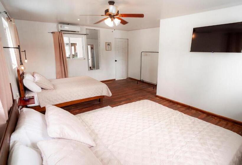 غرفة ديلوكس مطلّة علي البحر, La Caribena Beach House Bocas Del Toro, Isla Colón, Panamá