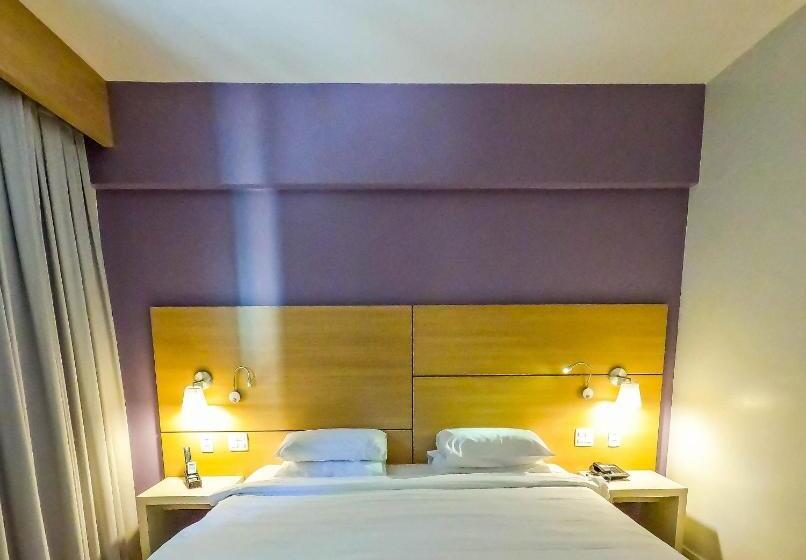 스위트 킹사이즈 침대, Stay Inn Santos Sua Acomodação Com Cara De