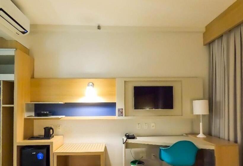 스위트 킹사이즈 침대, Stay Inn Santos Sua Acomodação Com Cara De