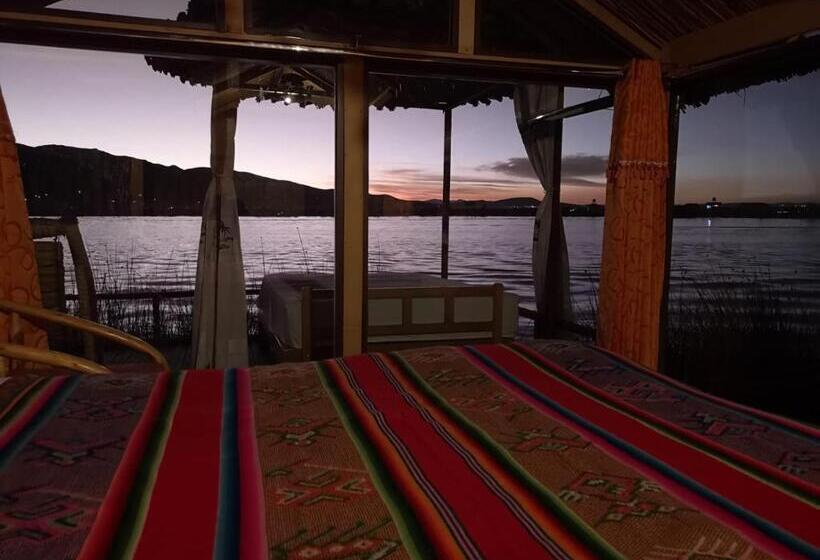 스탠다드 룸 호수 전망, Uros Suma Qhota Lodge
