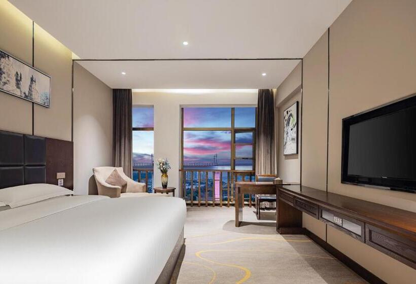 غرفة قياسية مطلّة علي الحديقة, 宜昌虹桥国际大酒店