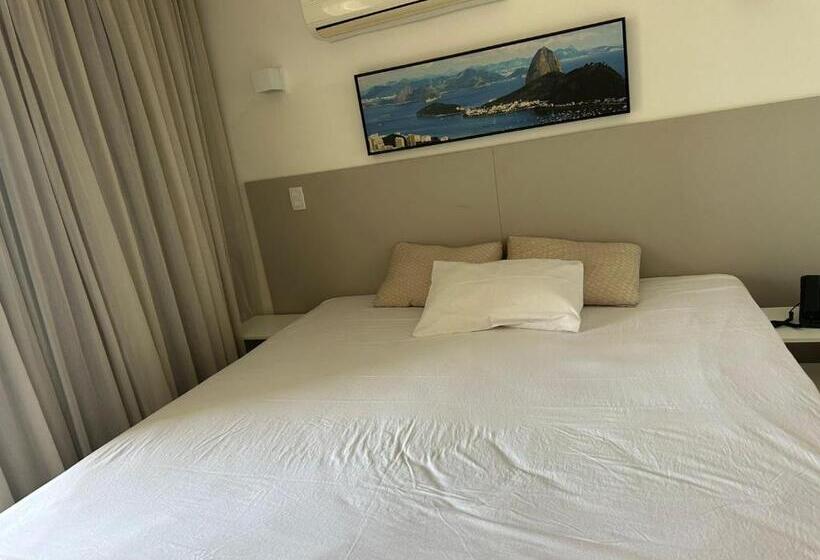 דירת חדר עם נוף לים ומרפסת, Flat, Apart Hotel, Suite Master, Loft, Studio, Quarto, Apto No Centro De Macaé Próximo A Praia De Im