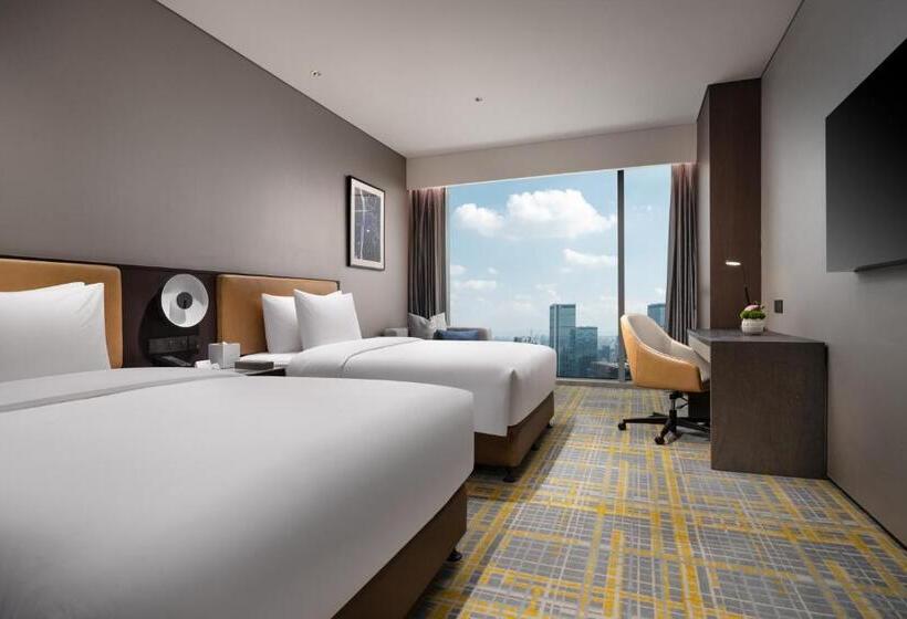 Номер Deluxe, 长沙融创施柏阁酒店