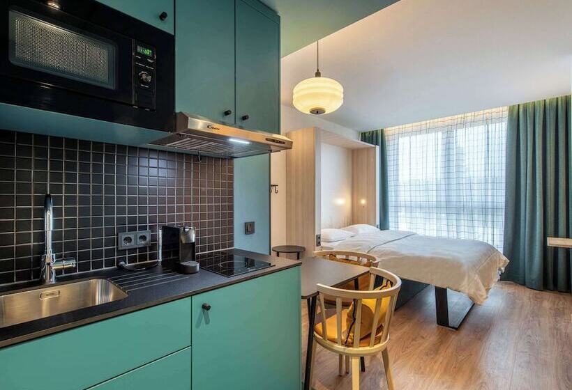 استودیوی استاندارد با تخت دوبل, Aparthotel Adagio Access Brussels Airport