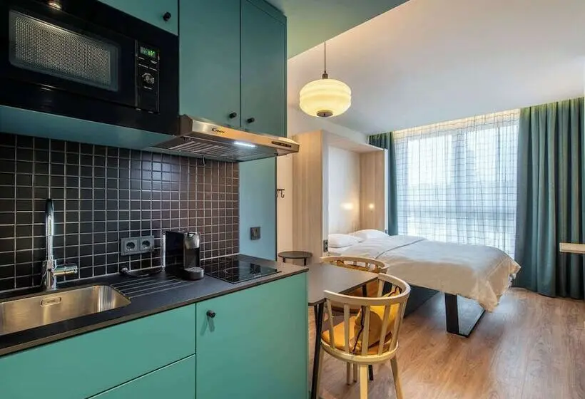 استودیوی استاندارد با تخت دوبل, Aparthotel Adagio Access Brussels Airport