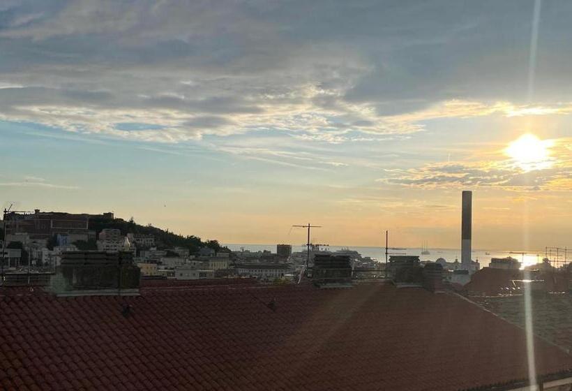 اتاق استاندارد با تراس, Piccola Accogliente E Luminosa Camera In Appartamento Con Terrazza Vista Mare