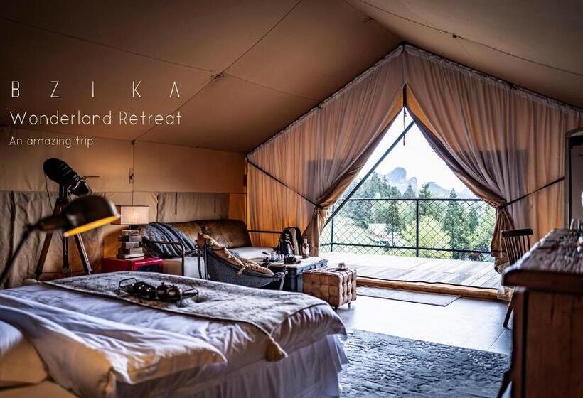 חדר משפחתי דלוקס, Bzika Wonderland Retreat  Zhangjiajie National Forest Park Store