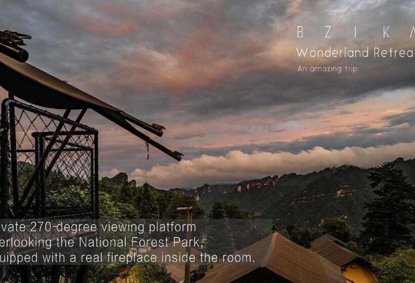 חדר משפחתי דלוקס, Bzika Wonderland Retreat  Zhangjiajie National Forest Park Store