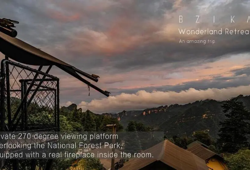 デラックスファミリールーム, Bzika Wonderland Retreat Zhangjiajie National Forest Park Store